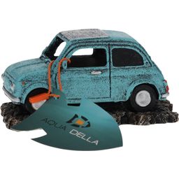 Aqua Della Coche Antiguo Italiano 12x6,5x5,5cm Azul - 