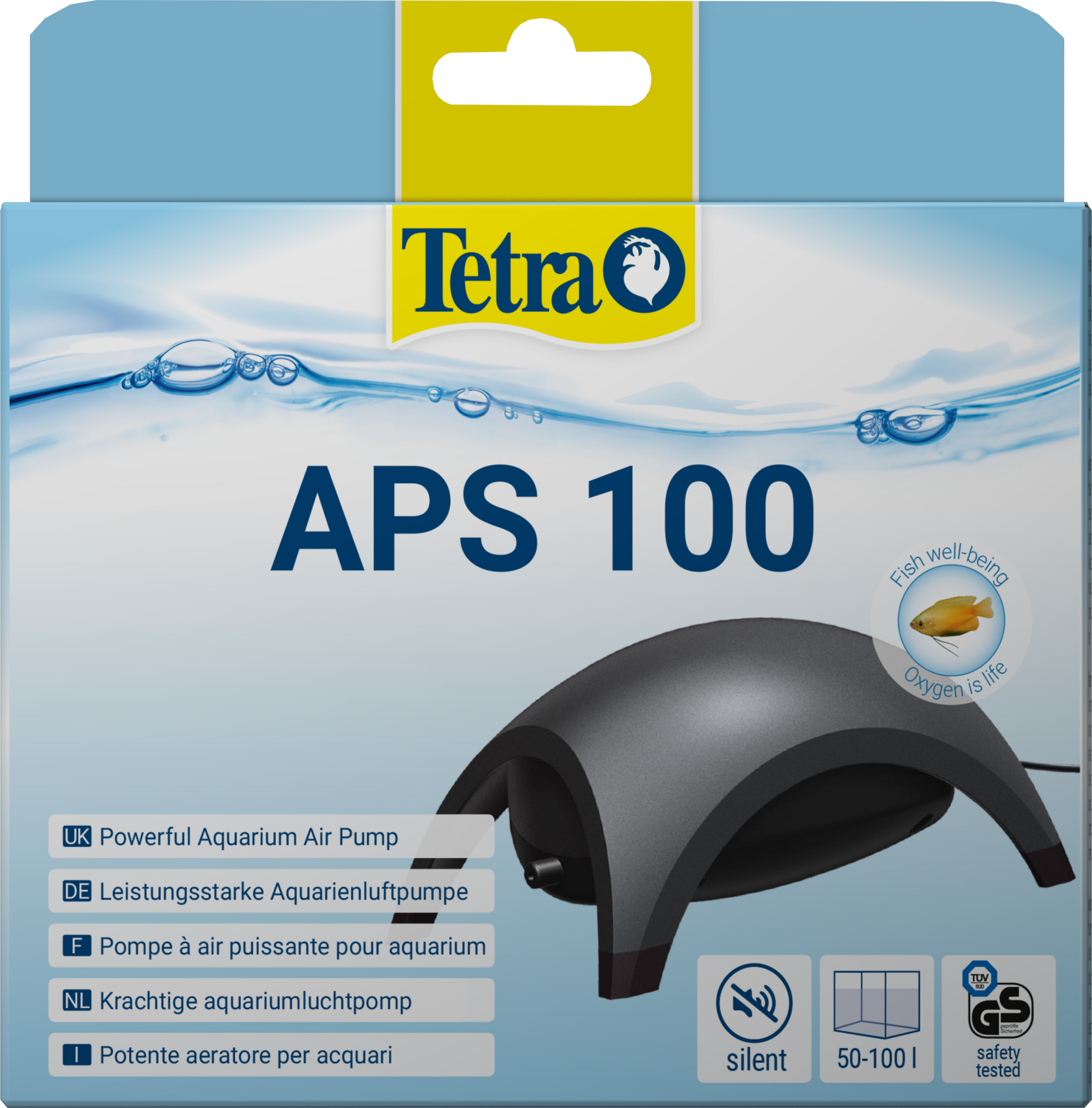 Tetra Aquariumluftpumpe schwarz - 100