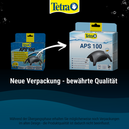 Tetra Aquariumluftpumpe schwarz - 100