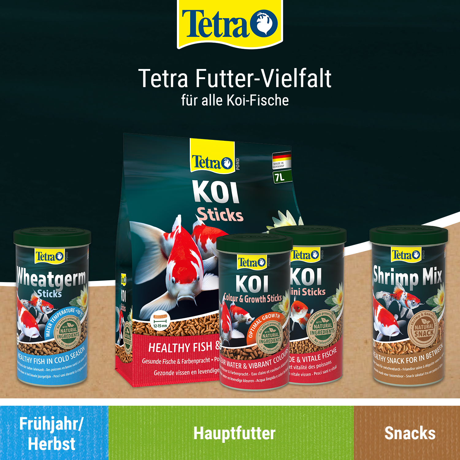 Tetra Pond Koi Sticks Mini - 1 L