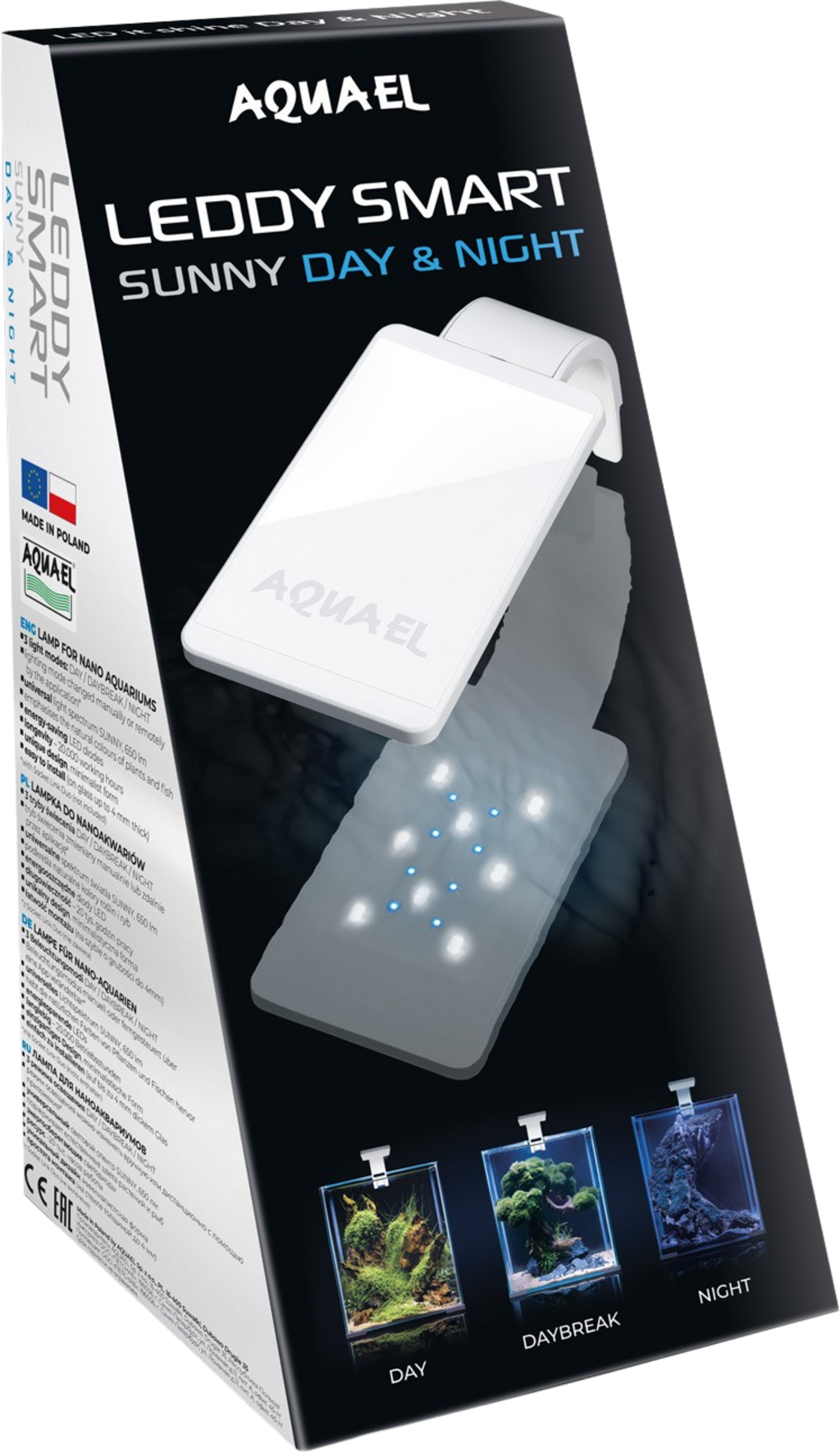 Aquael LEDDY SMART 4,8 W Sunny D&N weiß - 1 Stk