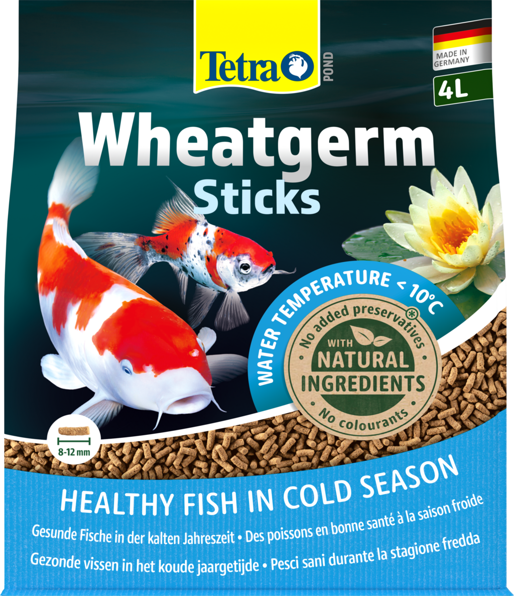 Tetra Pond Wheatgerm Sticks - 4L