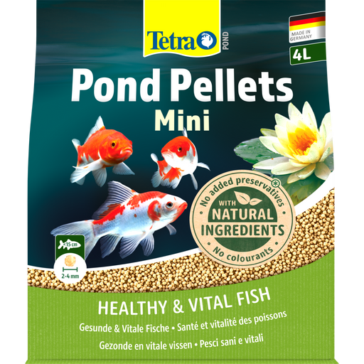 Tetra Pond Pellets Mini - 4L