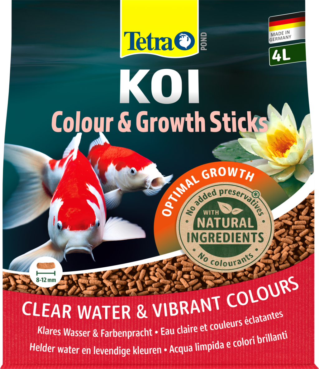 Tetra Pond Koi Sticks Colour & Growth - 4 l