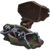 Europet Skeleton in a Coffin, with airstone