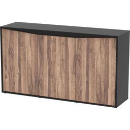 Aquatlantis Splendid 300Base  Cabinet, Black/Walnut - 1 Pc
