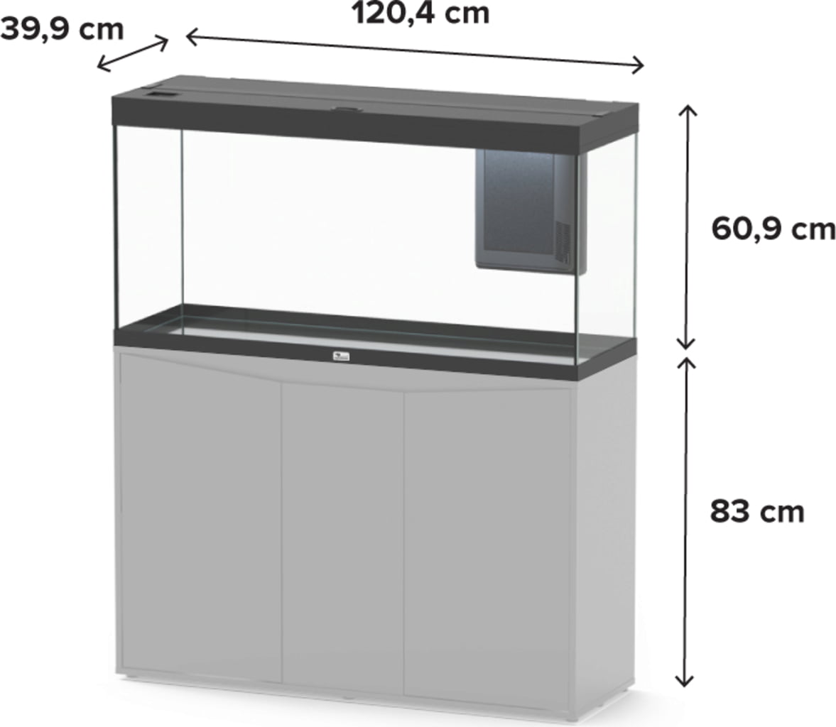 Aquatlantis Splendid Ultra 240 Kombination Schwarz - 1 Set