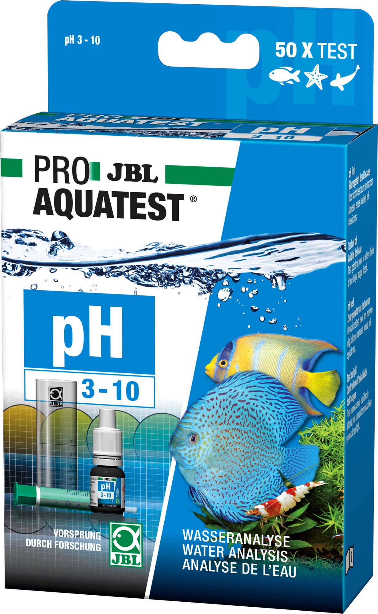 JBL ProAquaTest pH 3.0 -10.0 - Set