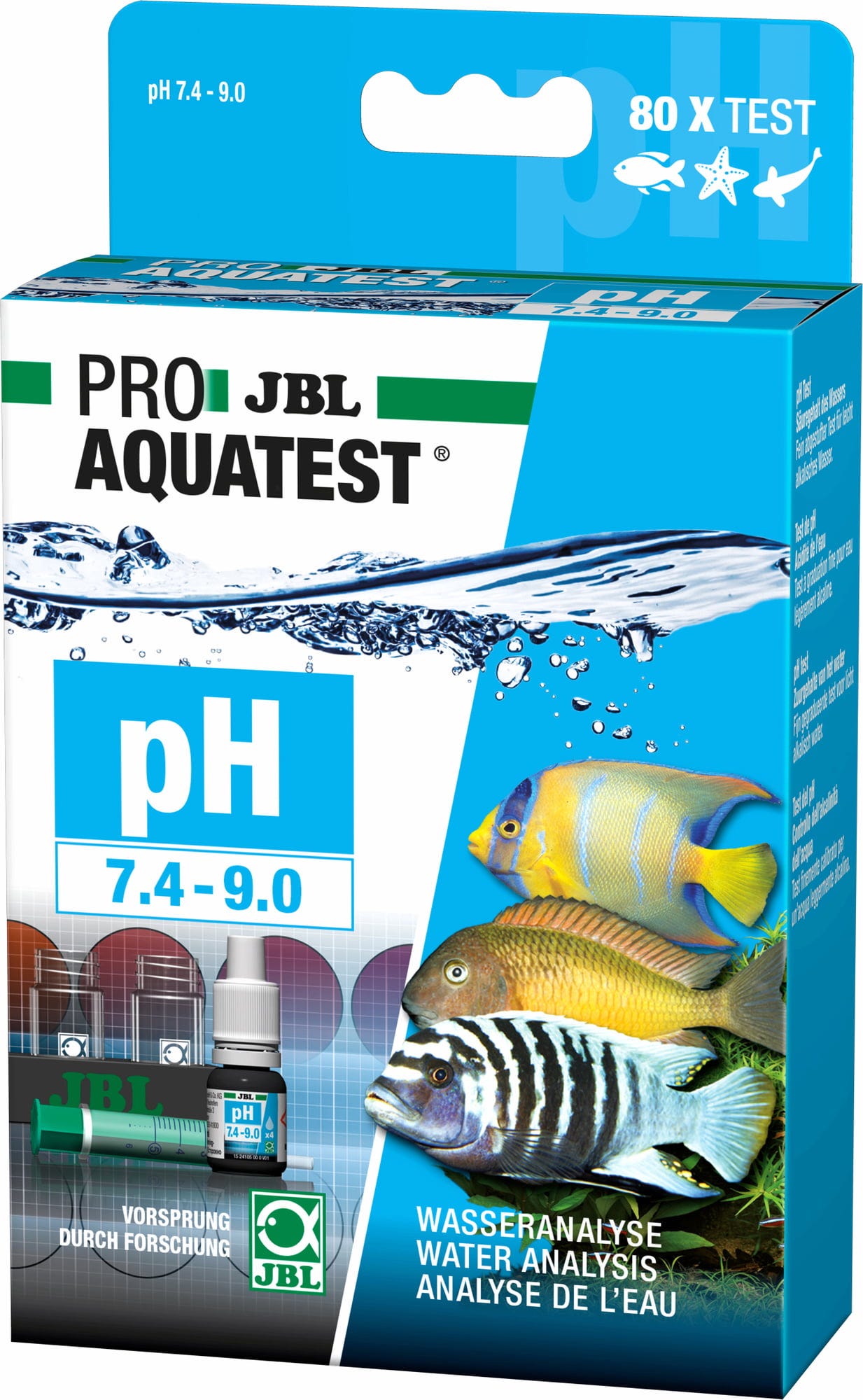 JBL ProAquaTest pH 7.4-9.0 - Set