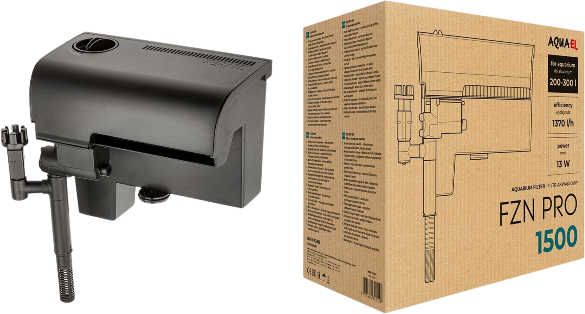 Aquael Filtre Externe FZN PRO