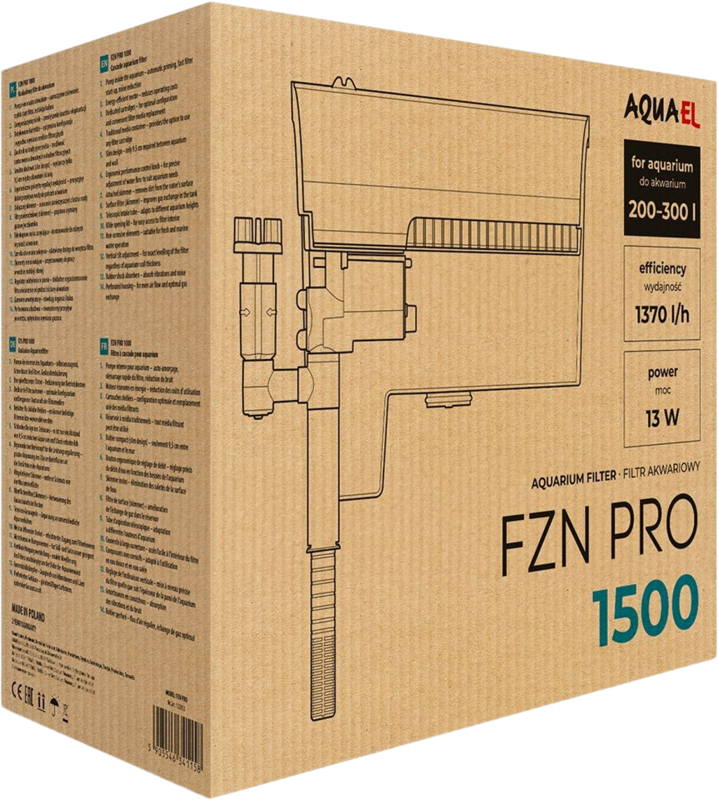 Aquael Außenfilter FZN PRO - 1500