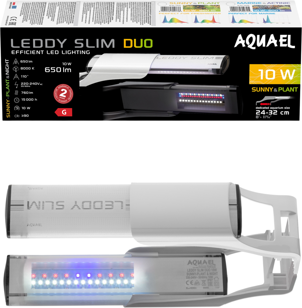 Leddy Slim Duo 10 W Sunny Plant & Night - Bianco - 1 pz.