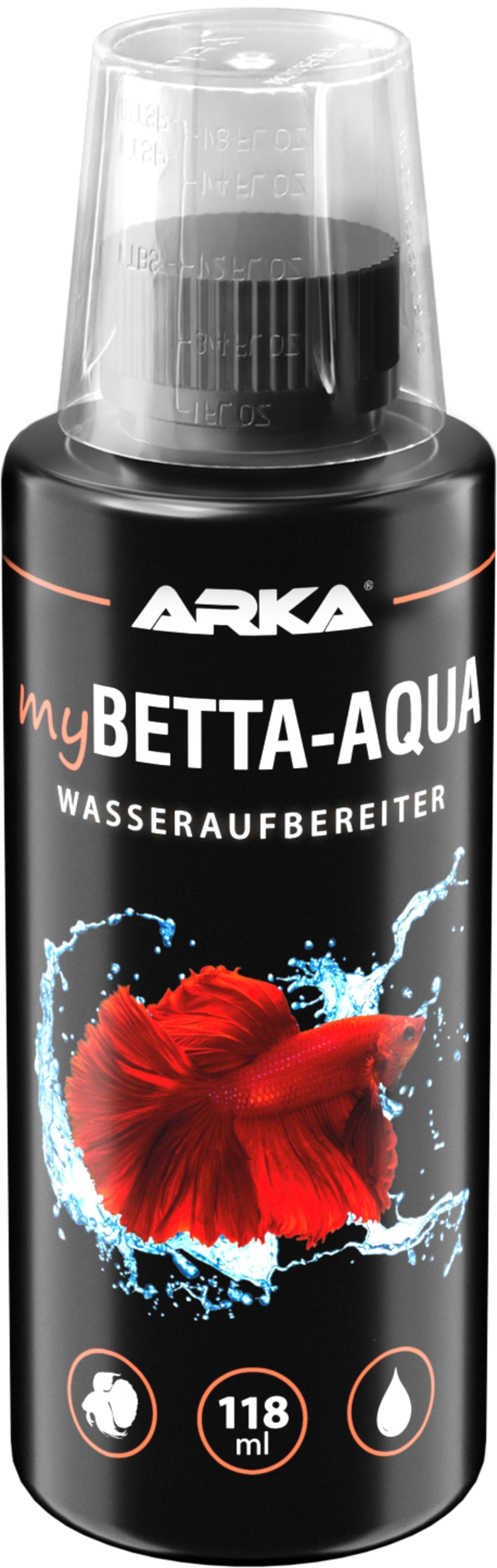 myBETTA-AQUA - Water Conditioner for Betta Fish - 118 ml