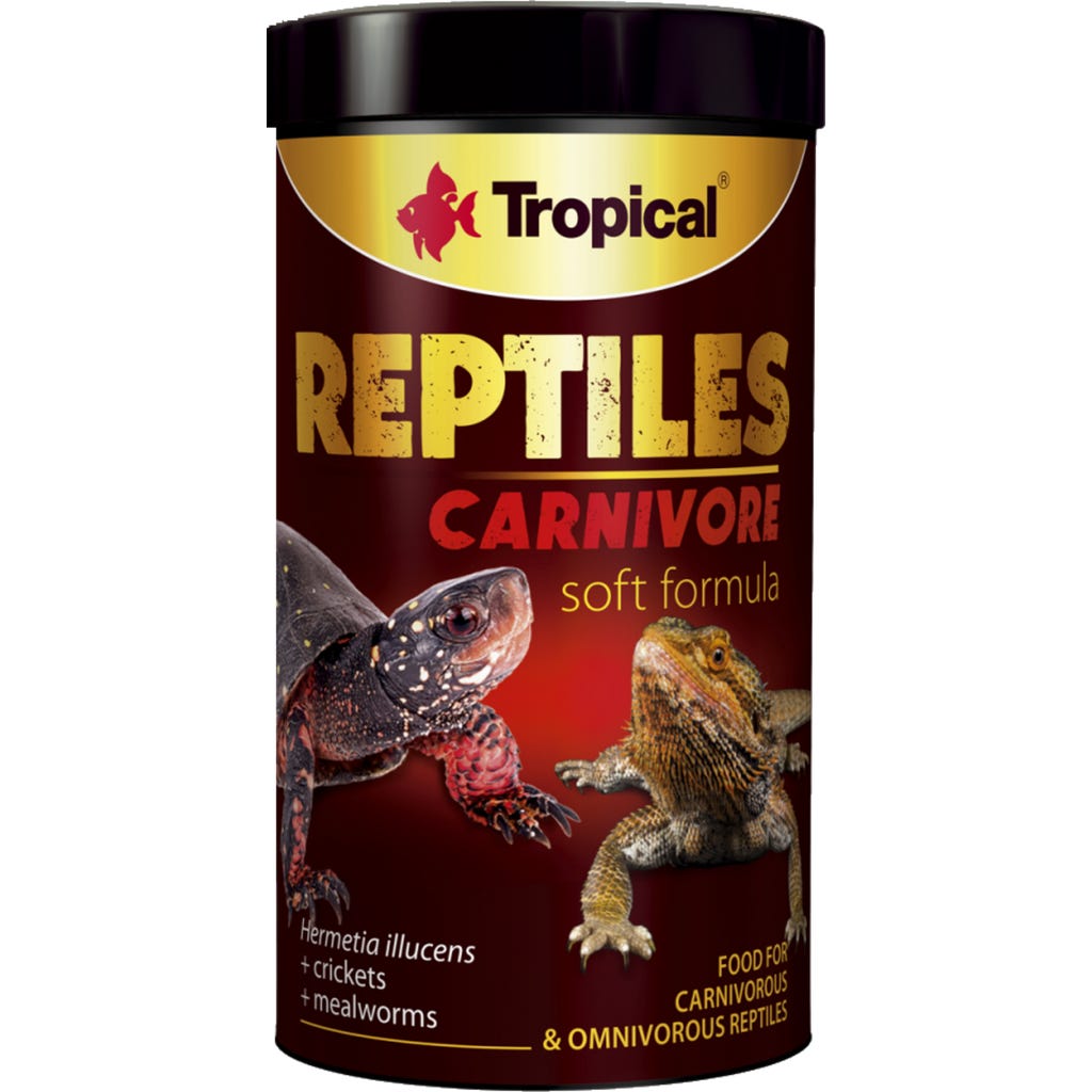 Picture of Tropical Reptiles - Carnivore, Soft Formula, 1 l - Olibetta Online Shop