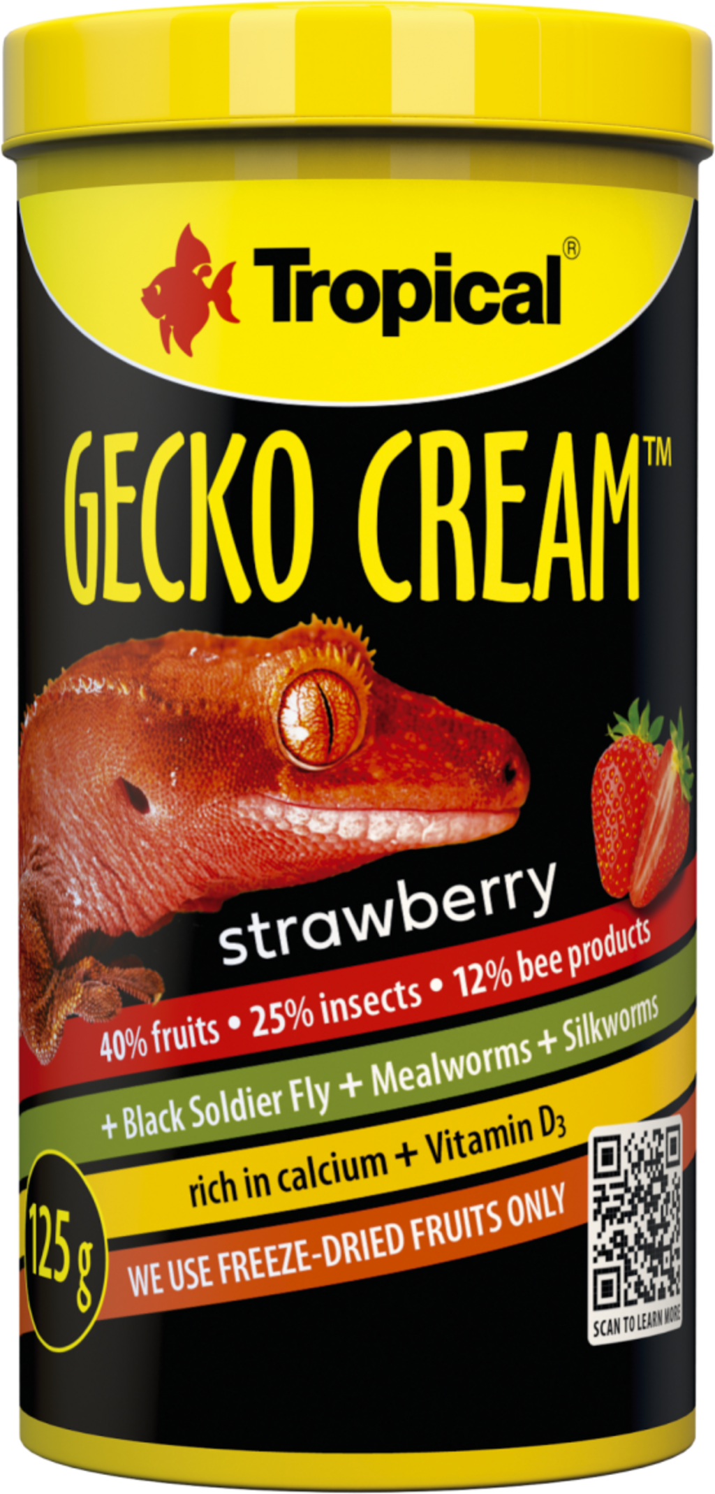Tropical Gecko Cream - Erdbeere
