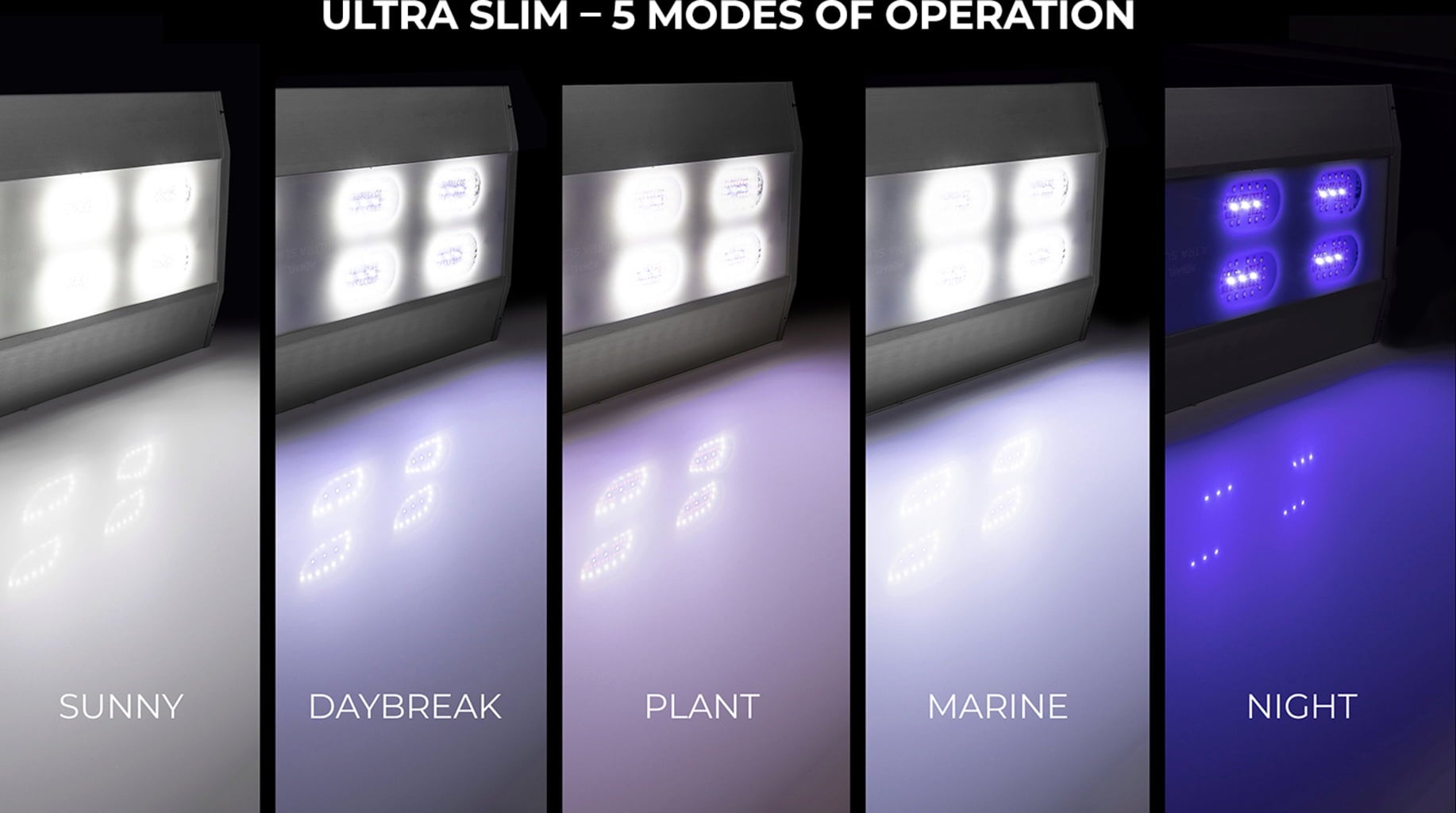 Aquael Ultra Slim 90 - Éclairage d'aquarium - 1 pcs