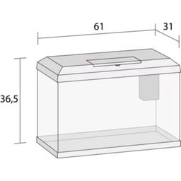 Juwel Primo 60 2.0 Aquarium Set schwarz - 1 st.