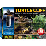 Exo Terra Turtle Cliff Stor med Filter PT3620