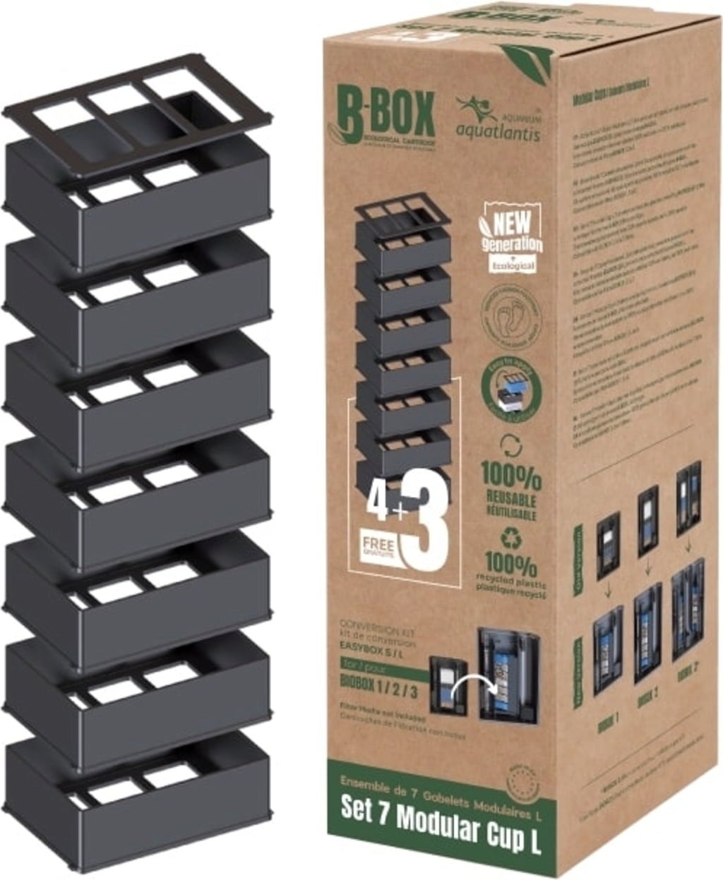 Modular Cup pour B-Box, L (7 pièces)