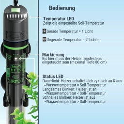Tetra Calentador Regulable HT - 25 Watt