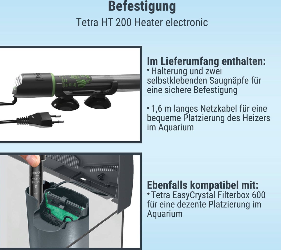 Tetra HT Reglerheizer - 200 Watt