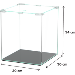 Aquatlantis Kubus Curve LED - Basic - 30 l