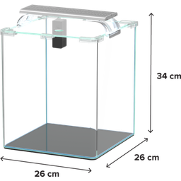 Aquatlantis Kubus Curve LED - Essential - 20 L