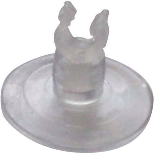 Suction Cup with Plastic Clamp 4/6 2 pieces. SB - 1 Pc