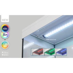 Aquatlantis Splendid Ultra 145 Schwarz Aquarium - 1 Stk