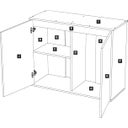 Aquatlantis Splendid Ultra 200 Steinoptik Schrank - 1 Stk
