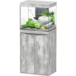 Aquarium avec Meuble Splendid 110 - Béton - 1 Set
