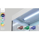 Aquatlantis Aquarium avec Meuble Splendid 145 - Noir - 1 Set