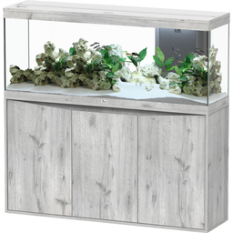 Aquarium Splendid 300 avec Meuble - Frêne Blanc - 1 Set