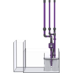 Nyos® Aquariumkombination OPUS G2 440 Pro-Line - Weiß