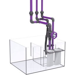 Nyos® Aquariumkombination OPUS G2 440 Pro-Line - Weiß