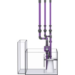 Nyos® Aquariumkombination OPUS G2 300 Pro-Line - Weiß