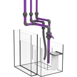 Nyos® Aquariumkombination OPUS G2 200 Pro-Line - Weiß