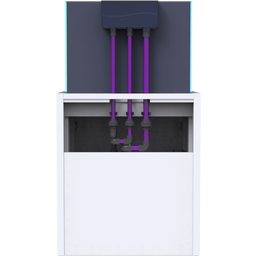 Nyos® Aquariumkombination OPUS G2 250 Pro-Line - Weiß