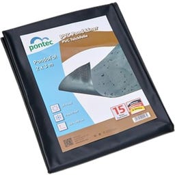 Pontec Schwarz Pre-Packed 0,5mm - 2 x 3 m