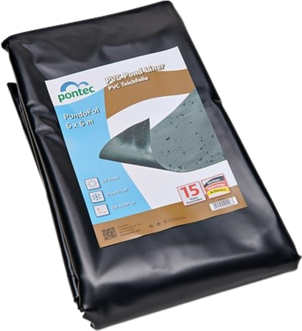 Oase Pontec schwarz Pre-Packed 0,5mm - 6 x 6 m