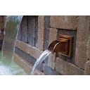 Oase Wall Water Spout, Square - Copper