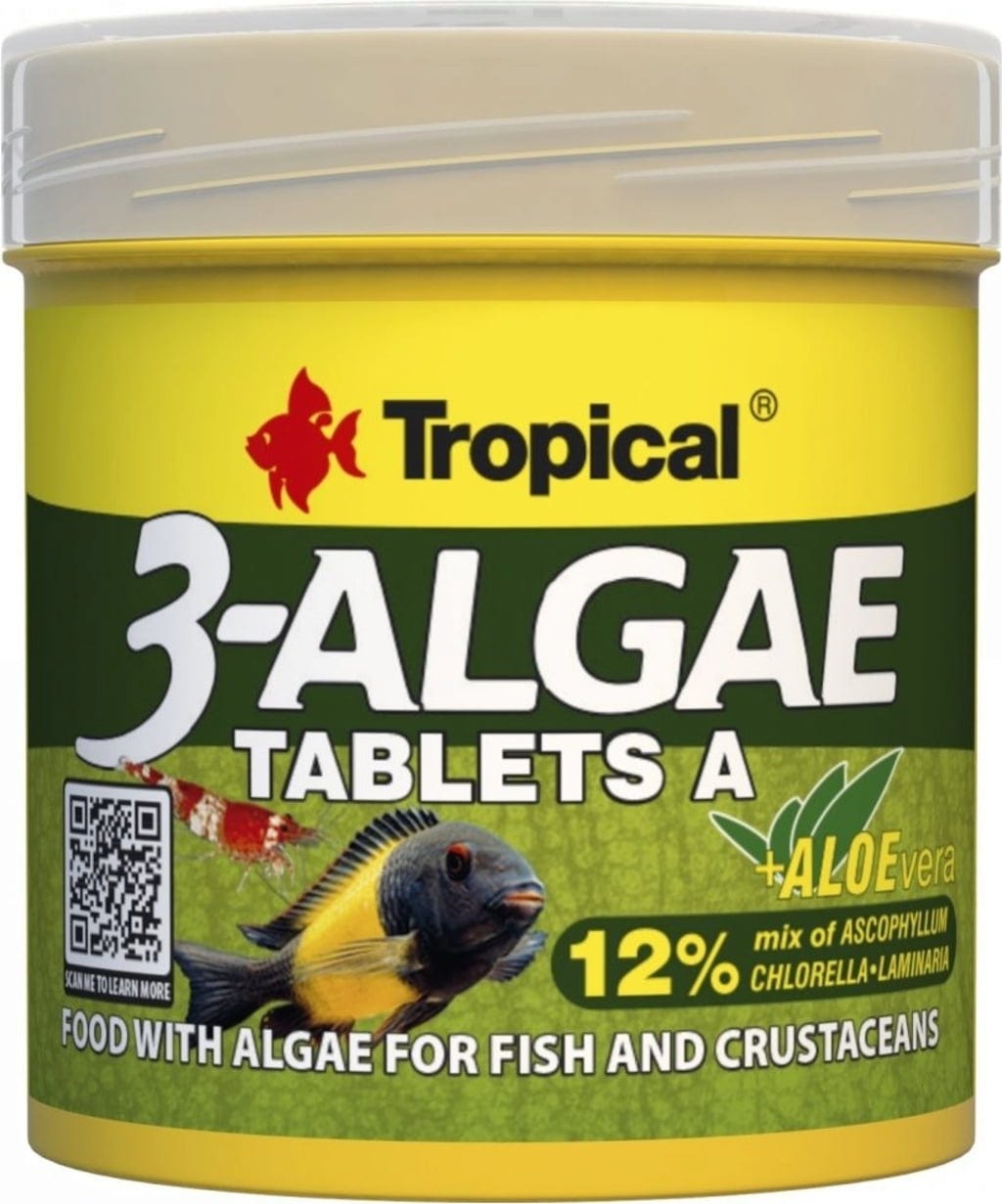 Tropical 3-Algae Tablets A - 50 ml