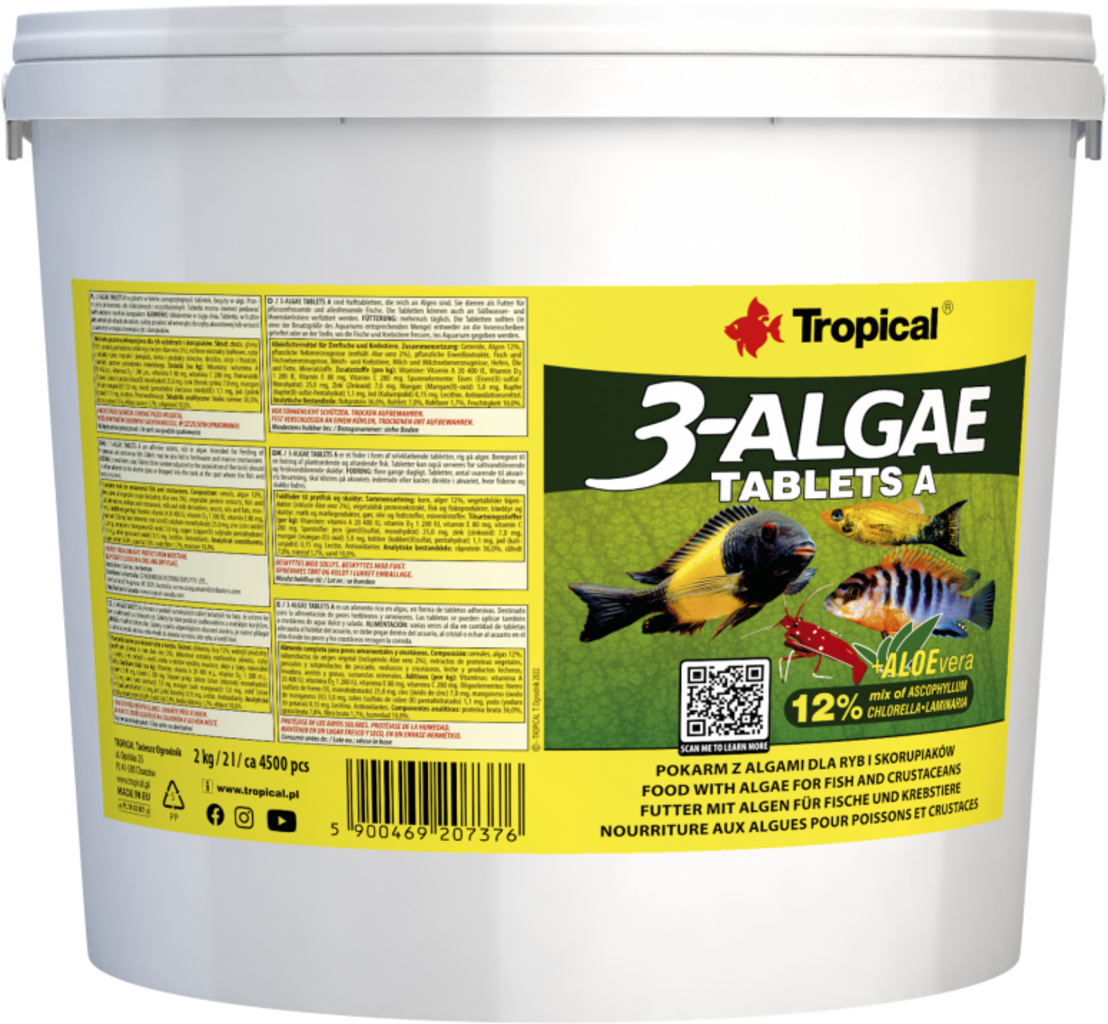 Tropical 3-Algae Tablets A - 2 kg