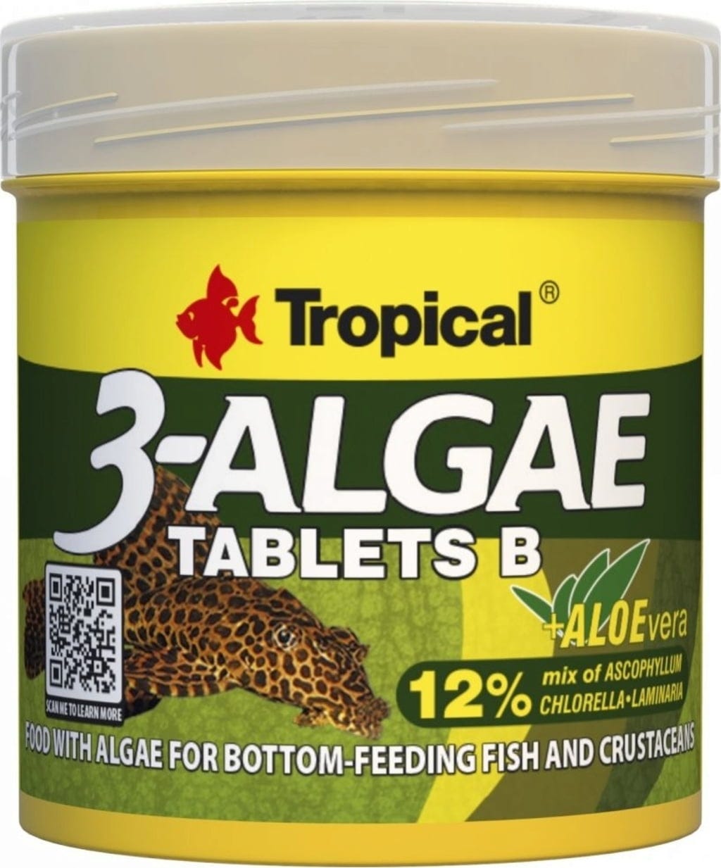 Tropical 3-Algae Tablets B - 50 ml