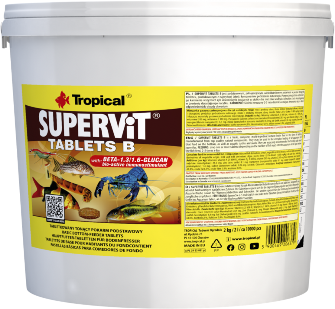 Tropical Supervit Tablets B - 2 kg
