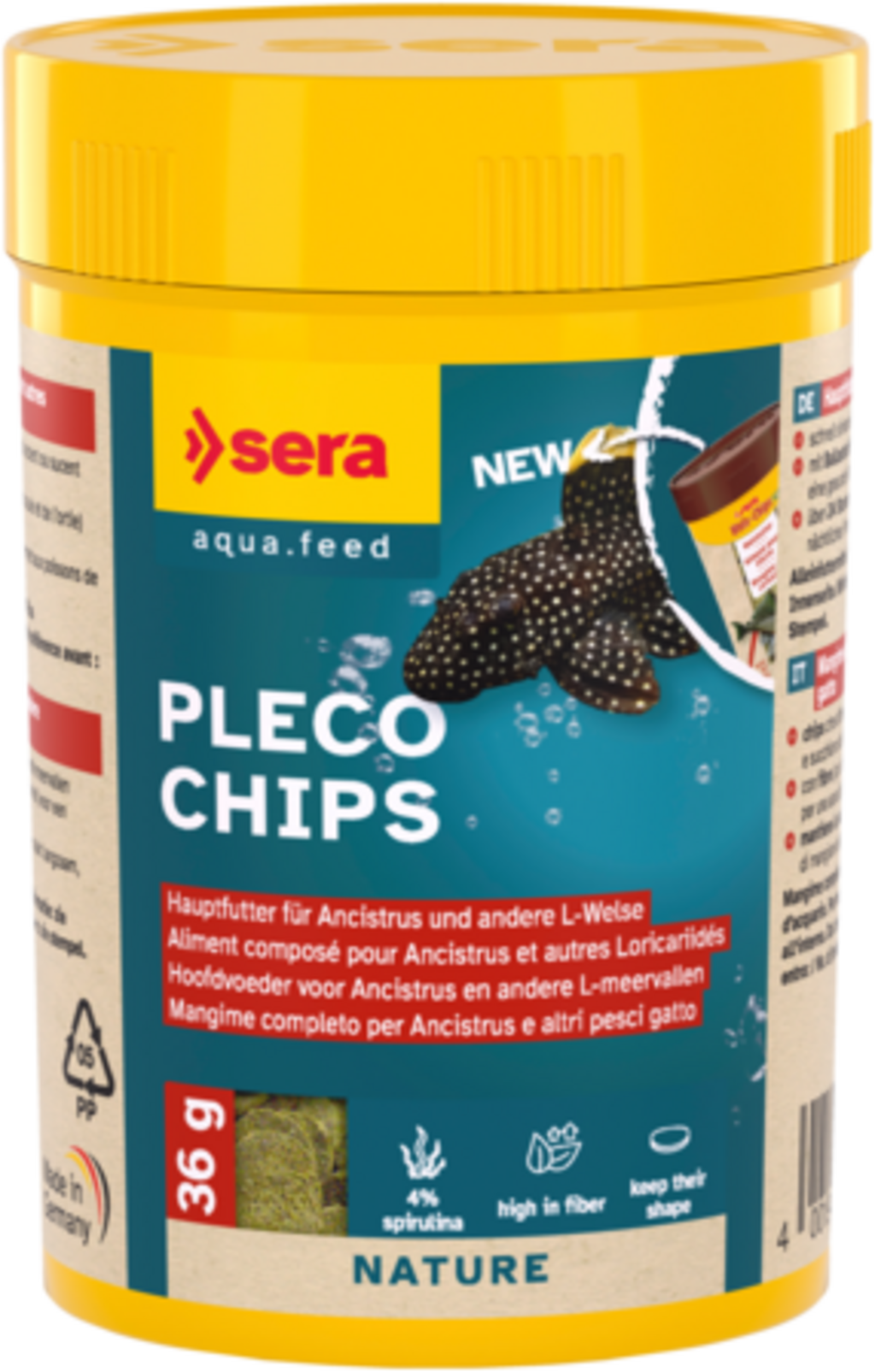 Sera Chips Nature Siluro