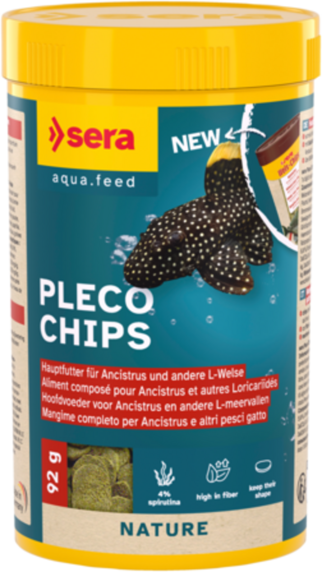 Sera Pleco Chips - 250 ml