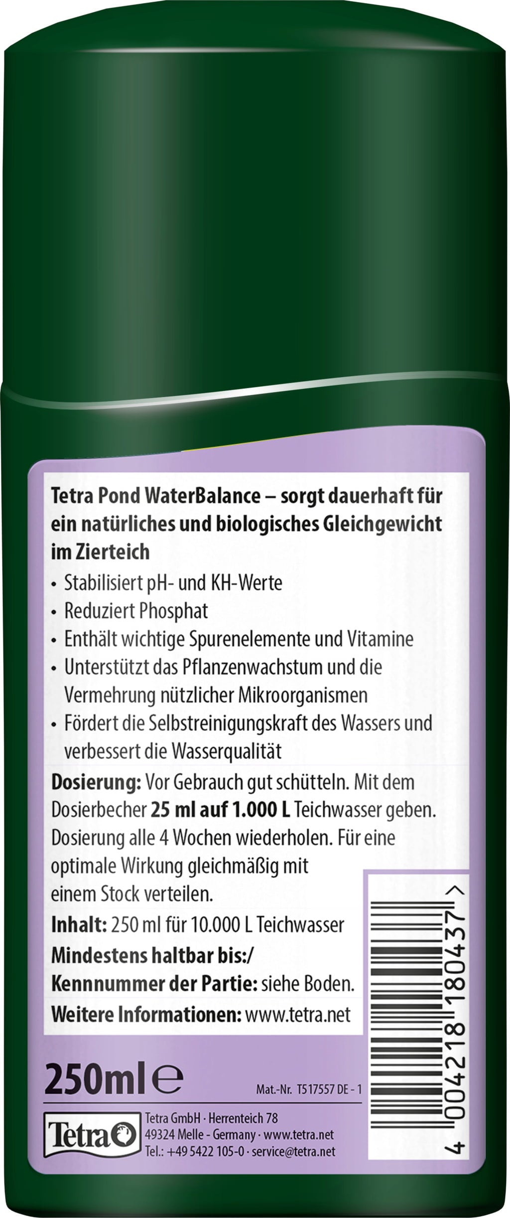 Tetra Pond WaterBalance - 250 ml