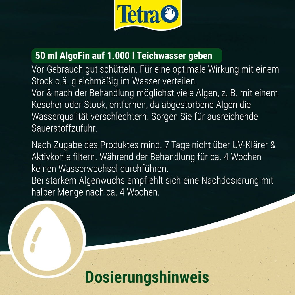 Tetra Pond AlgoFin - 500 ml