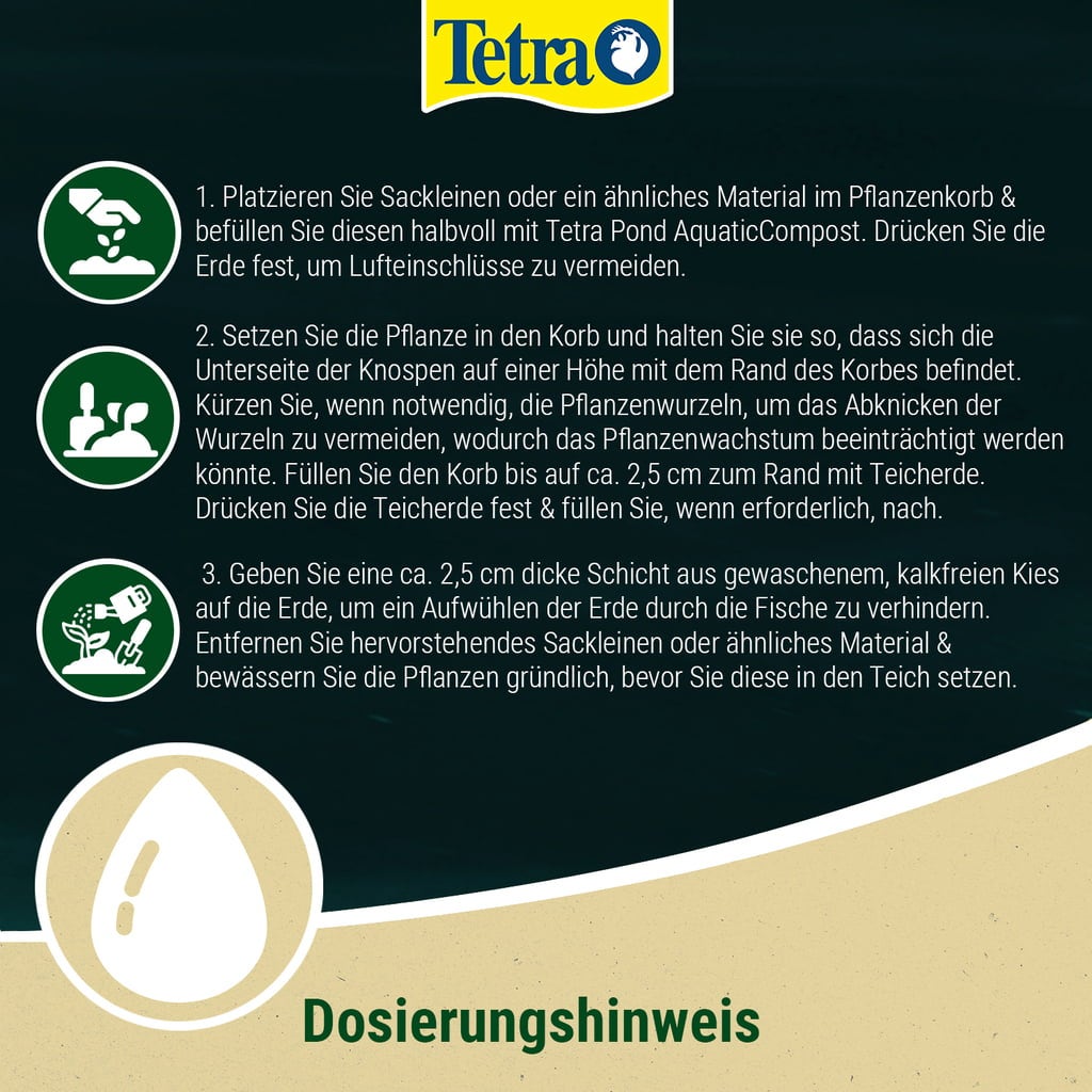 Tetra Aquatic Compost - 8 L